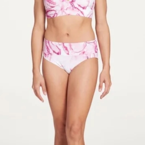 NWT CALIA by Carrie Underwood Pink Magenta Tie-dye Full Coverage Bottom XL - Picture 12 of 12